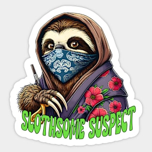 Sloth thief Sticker